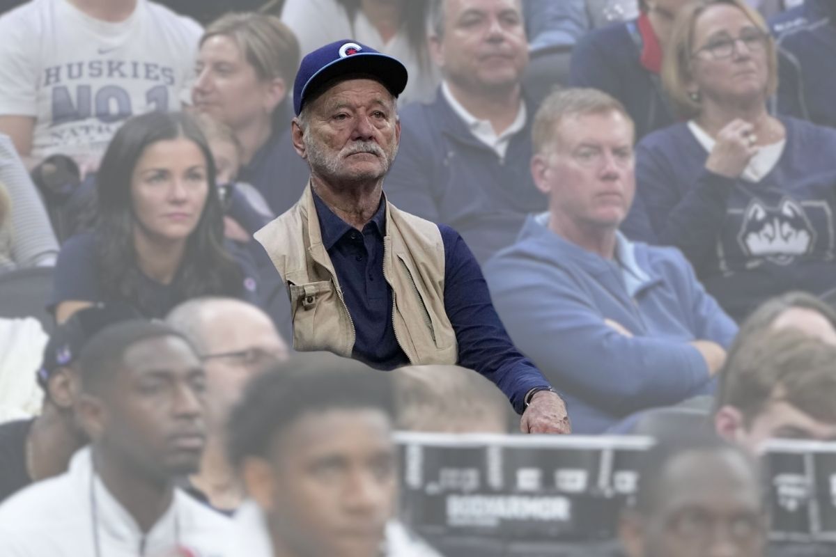 Bill Murray at UConn Men’s Basketball Team’s March Madness Games