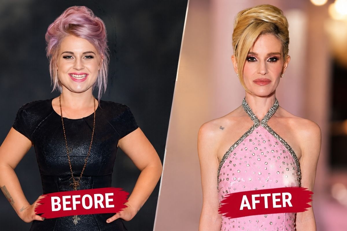 Kelly Osbourne before and after